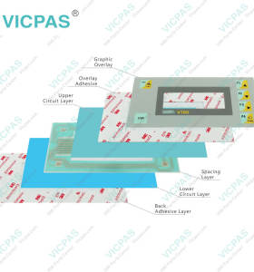 ESA Text HMI VT60 VT06000000 Membrane Switch Replacement