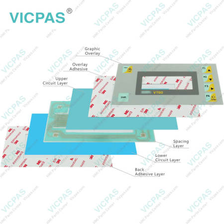 ESA Text HMI VT60 VT06000000 Membrane Switch Replacement