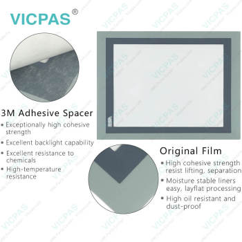 ESA Terminals HMI VT595W VT595W0PTDP Front Overlay Touchscreen Repair