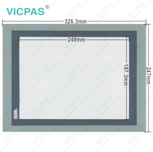 ESA Terminals HMI VT595W VT595W0PTCN Touch Screen Glass Front Overlay