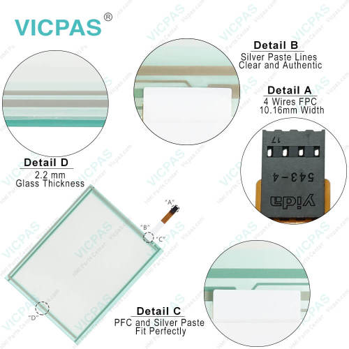 ESA Terminals HMI VT595W VT595WAPT00 Touch Screen Monitor Protective Film