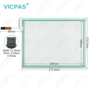 ESA Terminals HMI HCJ 015.8120.906.0 Touch Screen