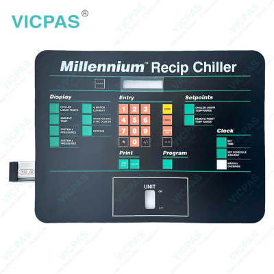 YORK YK-024-26108-000 REV B MILLENNIUM RECIP CHILLER Terminal Keypad