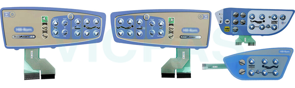 Hillrom THERAPY MATTRESS Prone Positioning Control Panel Membrane Keyboard Keypad Repair Replacement