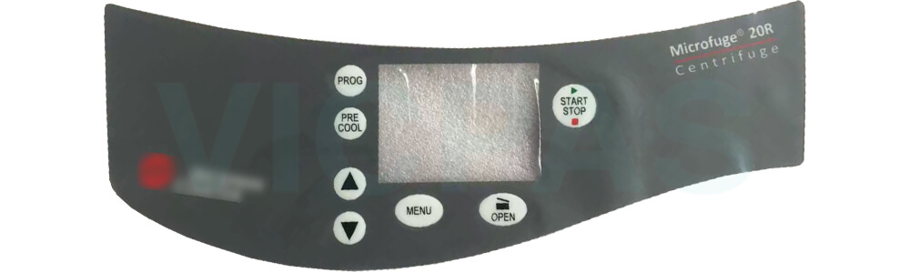 Beckman Coulter Microfuge 20R Centrifuge Keyboard Membrane Repair Replacement Beckman Coulter Microfuge 20R Centrifuge Keyboard Membrane Repair Replacement