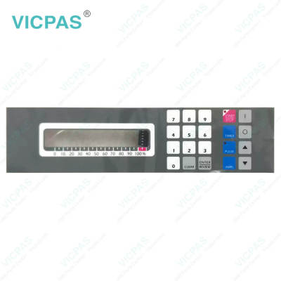 SONICS VCX130 VCX 130 Ultrasonic Liquid Processor Membrane Keyboard