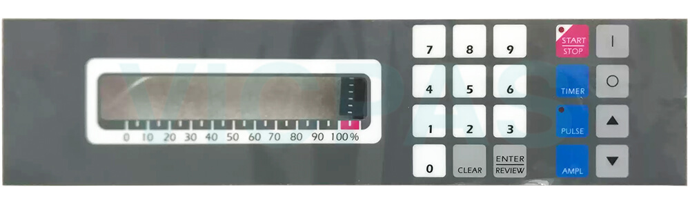 SONICS VCX130 VCX 130 Ultrasonic Liquid Processor Keyboard Membrane Repair Replacement SONICS VCX130 VCX 130 Ultrasonic Liquid Processor Keyboard Membrane Repair Replacement