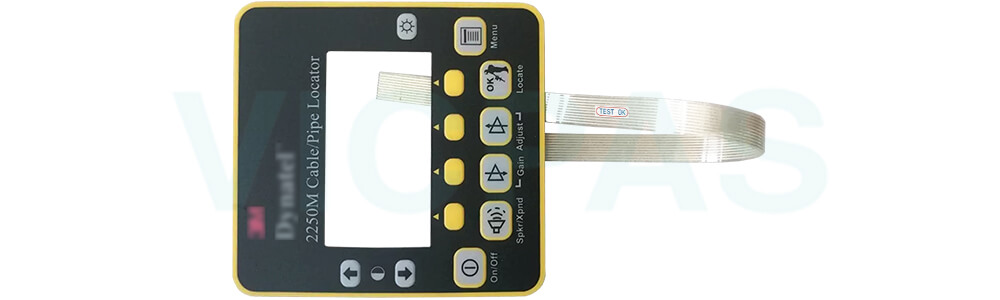 3M Dynatel 2250M Cable Pipe Fault Locator Keyboard Membrane Repair Replacement 3M Dynatel 2250M Cable Pipe Fault Locator Keyboard Membrane Repair Replacement