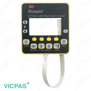 3M Dynatel 2273M Cable Pipe Fault Locator Membrane Keyboard