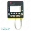 3M Dynatel 2273M Cable Pipe Fault Locator Membrane Keyboard
