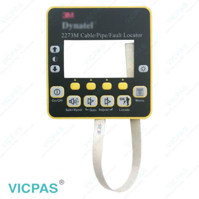 3M Dynatel 2273M Cable Pipe Fault Locator Membrane Keyboard