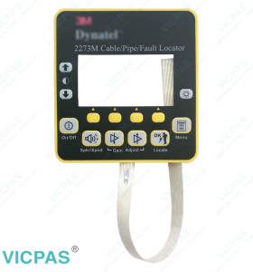 3M Dynatel 2273M Cable Pipe Fault Locator Membrane Keyboard
