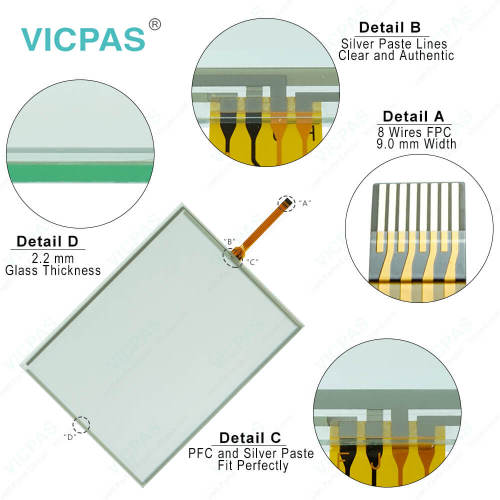 TP-4665S1 Touch Digitizer Glass Replacement