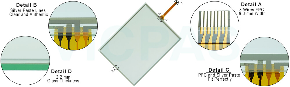 TP-4665S1 DMC TP Series Touchscreen Replacement TP-4665S1 DMC TP Series Touchscreen Replacement