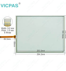 TP-4665S1 Touch Digitizer Glass Replacement
