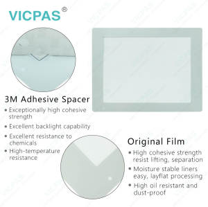 PFXSP5600TADF0C HMI Panel Glass Front Overlay Replacement