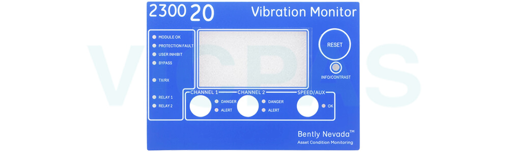 Bentley 2300-20-00-00/CN-00 Vibration Monitor Membrane Keyboard Keypad Repair Replacement Bentley 2300-20-00-00/CN-00 Vibration Monitor Membrane Keyboard Keypad Repair Replacement