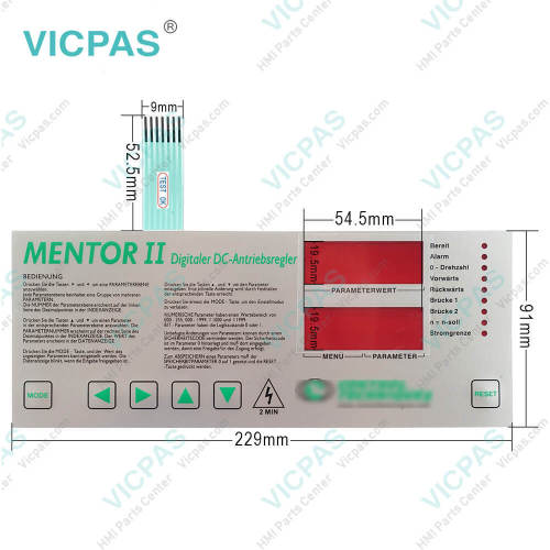 Control Techniques M105RGB14 Mentor II Plastic Shell Terminal Keypad