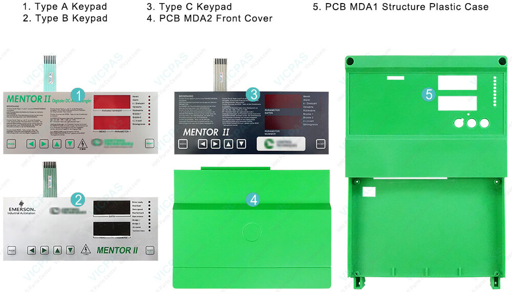 Control Techniques M105GB16 Mentor II Membrane Keypad Plastic Case Replacement Control Techniques M105GB16 Mentor II Membrane Keypad Plastic Case Replacement