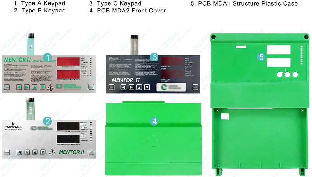Control Techniques M105GB14 Mentor II Terminal Keypad Housing Repair Control Techniques M105GB14 Mentor II Terminal Keypad Housing Repair