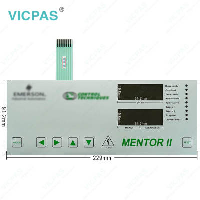 CONTROL TECHNIQUES M75GB14 30KW MENTOR II Digital DC DRIVE Keypad Membrane