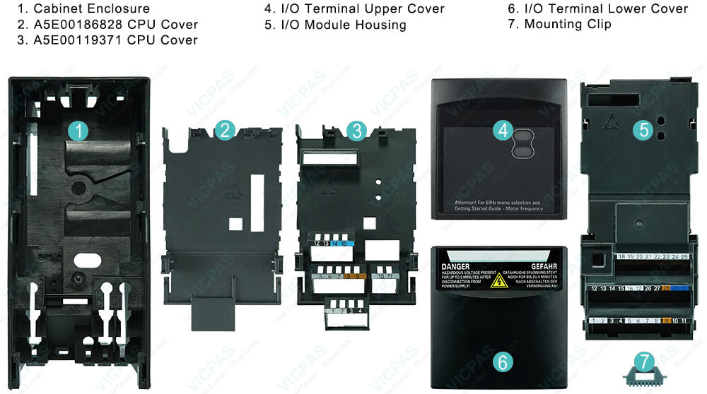 Frequency Inverter 6SE6420-2UC11-2AA1 6SE6420-2UC12-5AA1 HMI Case Replacement Frequency Inverter 6SE6420-2UC11-2AA1 6SE6420-2UC12-5AA1 HMI Case Replacement