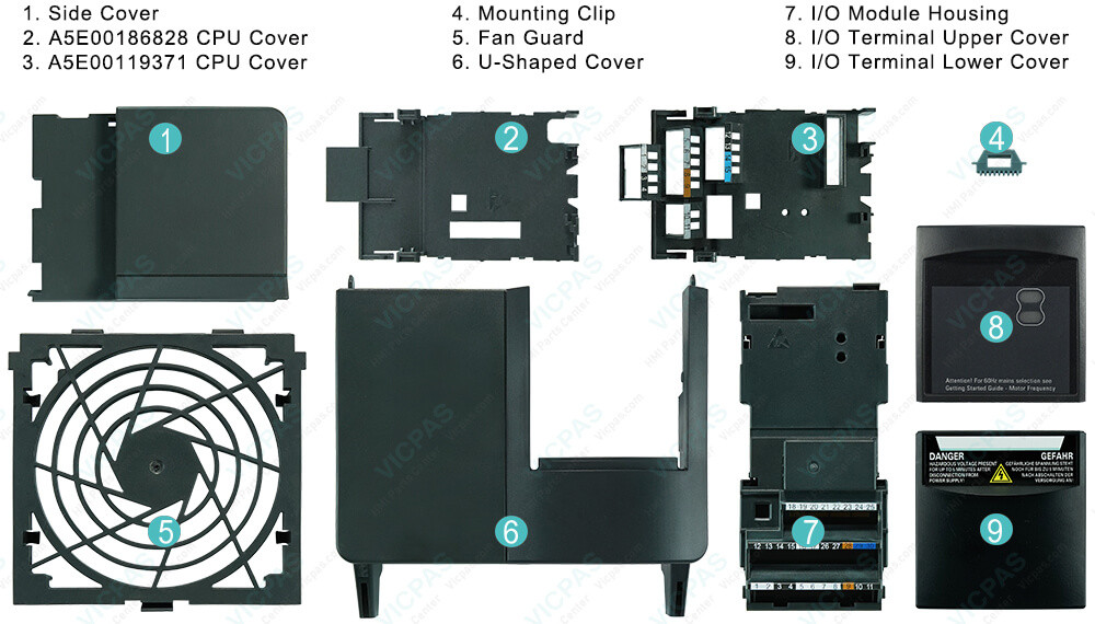 Frequency Inverter 6SE6420-2AC23-0CA1 6SE6420-2AC24-0CA1 6SE6420-2AC25-5CA1 HMI Case Replacement Frequency Inverter 6SE6420-2AC23-0CA1 6SE6420-2AC24-0CA1 6SE6420-2AC25-5CA1 HMI Case Replacement