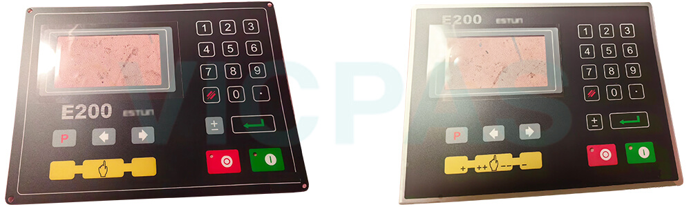 ESTUN E200 Keypad Membrane Switch Repair Replacement