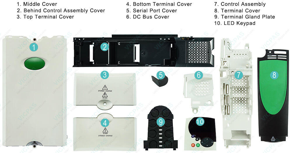 Control Techniques Unidrive SP SP4201 Plastic Case Repair Control Techniques Unidrive SP SP4201 Plastic Case Repair