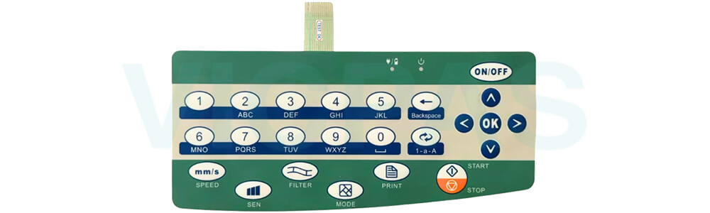 ECG1200G ECG EKG Machine Electrocardiograph Membrane Keypad Overlay Replacement ECG1200G ECG EKG Machine Electrocardiograph Membrane Keypad Overlay Replacement