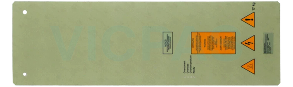 6SE7032-7EB87-2DA1-Z Z=M08 Protective Film Repair Replacement 6SE7032-7EB87-2DA1-Z Z=M08 Protective Film Repair Replacement