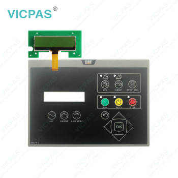 Caterpillar EMCP 4.2 P/N 351-8757-01 CAT Control Panel EMCP 4.1, 4.2 Membrane Keypad Switch LCD Display Panel