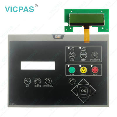 Caterpillar EMCP 4.2B P/N 503-4421-02 Control Panel EMCP 4.1, 4.2, 4.2B Membrane Keyboard LCD Display
