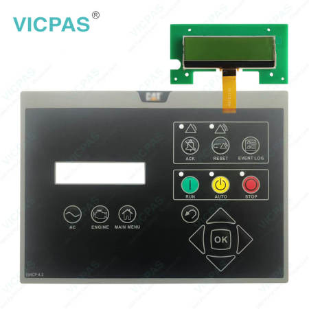 Caterpillar EMCP 4.2B P/N 503-4421-02 Control Panel EMCP 4.1, 4.2, 4.2B Membrane Keyboard LCD Display