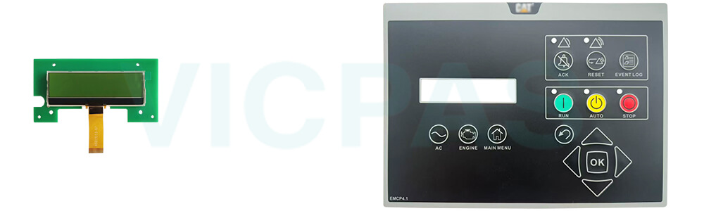 Caterpillar EMCP 4.1 P/N 351-8757-01 EMCP 4.1, 4.2 CAT Control Panel LCD Display Screen Membrane Keyboard Repair Replacement Caterpillar EMCP 4.1 P/N 351-8757-01 EMCP 4.1, 4.2 CAT Control Panel LCD Display Screen Membrane Keyboard Repair Replacement