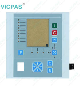 REF541DB115AAAA Feeder Protection and Control Membrane Switch