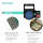 25A-D037N104 25A-D043N104 Plastic Case Membrane Switch Keypad