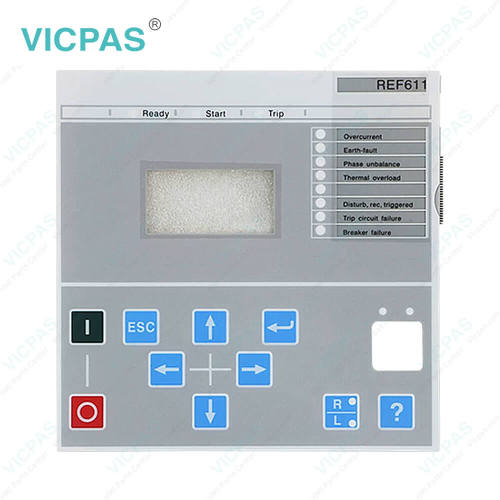 REF601 REJ601 REJ603 REM601 Protection and Control Keypad Membrane