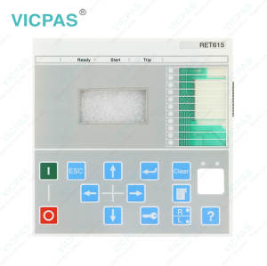 REF601 REJ601 REJ603 REM601 Protection and Control Keypad Membrane