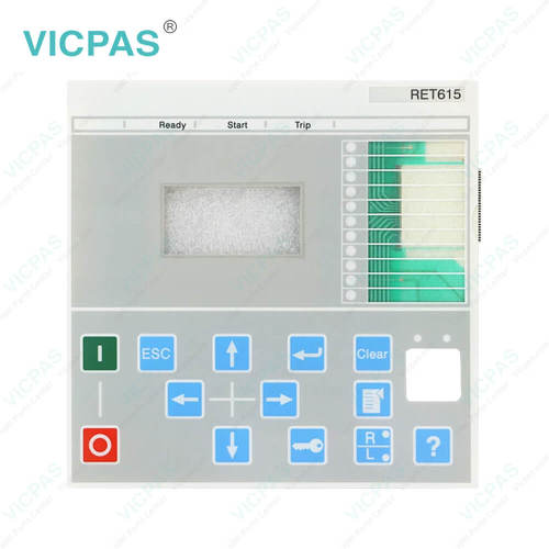REF601 REJ601 REJ603 REM601 Protection and Control Keypad Membrane