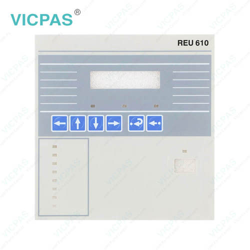 REF601 REJ601 REJ603 REM601 Protection and Control Keypad Membrane