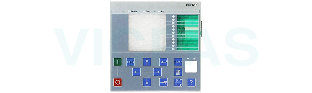 DIS0006 2RAA005802A0003E REF615 Membrane Keyboard Keypad Repair Replacement