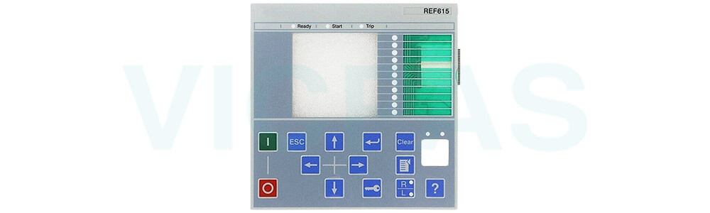  ABB DIS0006 2RAA005802A0003D REF615 Membrane Keyboard Repair Replacement