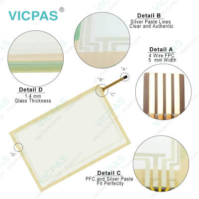 ENGEL KeTop C70 E 20 02203-8726 Switch Membrane LCD Display Panel Touch Screen Glass Housing