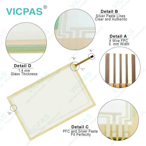ENGEL KeTop C70 E 20 02203-8726 Switch Membrane LCD Display Panel Touch Screen Glass Housing
