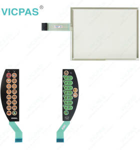 KeTop C100 E2 / 81553 / 05 Membrane Keypad Switch LCD Display Panel HMI Touch Glass Plastic Cover Body