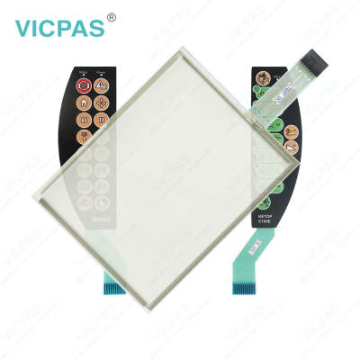 KeTop C100 E2 15m / 83343 / 04 Touchscreen LCD Display Screen Membrane Keyboard Keypad Enclosure
