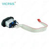 KeTop T200-M01-NP0-W10E Switch Membrane LCD Display Panel Touch Screen Glass Housing