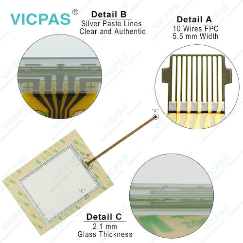PN-560980 Rev.09  E301650 FS-01 9375-01008-001 Touch Screen Protective Film