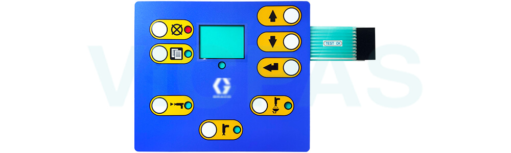 GRACO 256167 E13 B 13 Control Panel Membrane Keypad Overlay Replacement
